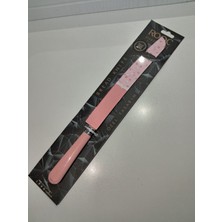 Diamond Line Çelik Özel Tasarım Pembe Ekmek ve Pasta Bıçağı