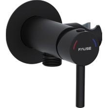 Fause Ankastre Taharet Bataryası Askılı Sıcak Soğuk Siyah KAB105-B