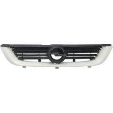 Bzt Opel Vectra- B- 96/99; Ön Panjur Siyah (Beyaz Çıtalı-Boyanır Tip) 6320072