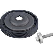 Krank Kasnağı Renault Clıo Iı-Iıı-Iv Kangoo-Megane Iı-Iıı-Iv Talısman Symbol Iı-Iıı Nıssan Qashqaı Iı-Pulsar-Juke Dacıa Duster-Sandero-Logan 1.4 1.5dci 1.6 K4J-K9K-K4M 6 Oluk