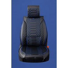 Volkswagen Polo Yeni Yarı Deri Oto Koltuk Kılıfı Cepli 5li Tam Set