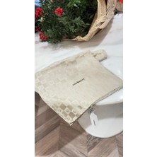 K. Cacharel Logolu Ipek Koton Jakar Eşarp Osmanlı Beji