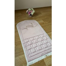 Lacivert Renk Kâbe Motifli Ortopedik Seccade