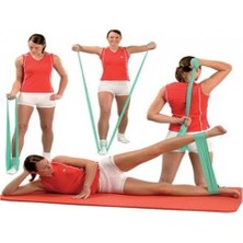 Ozcmax Pilates Bandı Pilates Direnç Bandı Egzersiz Lastiği Yoga Bandı