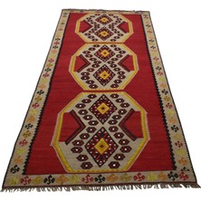 Kilim Antik El Dokuma Yün Sivas Kangal Kilimi 0073 - Yeni - Çok Renkli