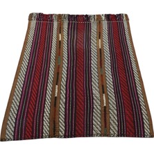 Kilim Antik El Dokuma Yün Yörük Kilimi 0060 - Antika - Çok Renkli