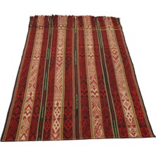 Kilim Antik El Dokuma Yün Kağızman Kilimi 0062 - Antika - Çok Renkli
