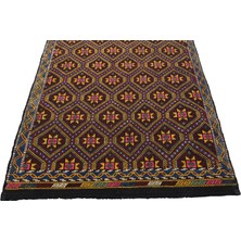 Kilim Antik El Dokuması Yün Karapınar Yörük Cecim Kilimi 0057 - Yeni - Çok Renkli