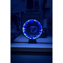 MEKTrend Kristal Tasarımlı Dekoratif LED Aydınlatma Mavi