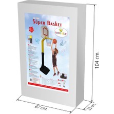 Bahçe Oyuncak Basket Potası Geniş Çember Ayarlanabilir Yükseklik - Basketbol Potası