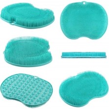 Ozcmax Çok Amaçlı Esnek Yumuşak Banyo El Ayak Vücut Plastik Duş Matı Plastik Banyo Matı