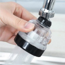 Ozcmax Su Tasarruflu 3 Fonksiyonlu Oynar Musluk Başlığı - Şeffaf