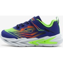 Skechers Flexglow Ultra Küçük Erkek Çocuk Mavi Işıklı Spor Ayakkabı 400139N Blmt