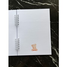 Teddy Bear Lovely 50 Sayfa Not Defteri 1 Sayfa Stickerlı