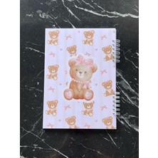 Teddy Bear Lovely 50 Sayfa Not Defteri 1 Sayfa Stickerlı