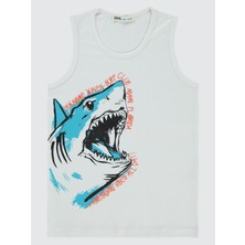 Civil Boys Erkek Çocuk Tişört 6-9 Yaş Beyaz