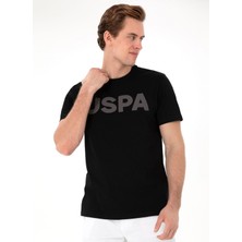 U.s. Polo Assn. Bisiklet Yaka Siyah Erkek T-Shirt Geart