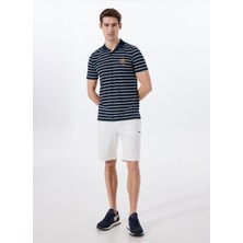 Jeep Kırık Beyaz Erkek Sweat Şort J5SM-SHT7252