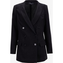 Fabrika Relaxed Siyah Kadın Ceket F5SL-CKT0019