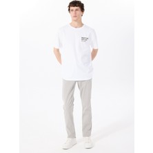 Mustang Orta Bel Slim Fit Açık Gri Erkek Denim Pantolon Vegas Slım - 1320