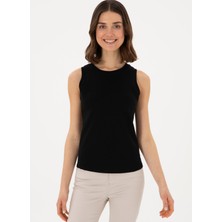 U.s. Polo Assn. Yuvarlak Yaka Siyah Kadın T-Shirt Gedda-A-25