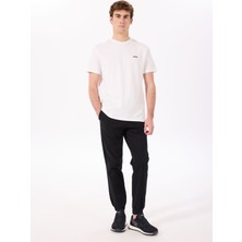 Jeep Lastikli Bel Lastikli Paça Standart Siyah Erkek Pantolon J4WM-PNT4999