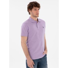 U.s. Polo Assn. Lila Erkek Polo T-Shirt GTP04