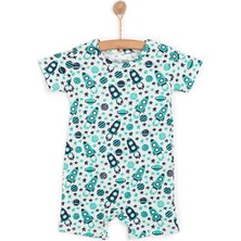 HelloBaby Erkek Kısa Tulum Erkek Bebek