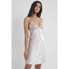 Ayça Pierre Cardin 624 Kısa Saten Gecelik
