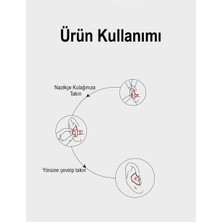 Der-Kan Oyuncak Yumuşak Su Geçirmez Silikon Yüzücü Kulak Tıkacı+Burun Mandalı