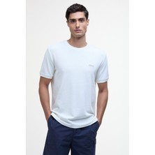 B.ıntl Charlie Textured T-Shirt WH32 Whisper White