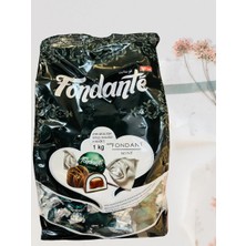 Elvan Fondante Bitter Çikolata Kaplamalı Naneli Fondan 1  kg