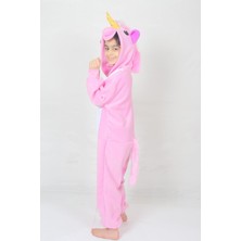 KADIKÖY KOSTÜM Kız Çocuk Pembe Unicorn Kostümü