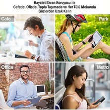 Exper Easypad T7C 7'' Tablet Hayalet Ekran Koruyucu Privacy Nano Ekran Koruyucu