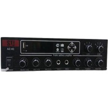 Stı Az-40 2 Bölgeli  2X80W Streo-Hat Trafolu Anfi Mikser/usb/bluetooh