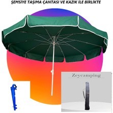 Zeycamping Plaj Kamp Bahçe Balkon Deniz 200 cm Genişlik Taşıma Çantası demir Kazık  ( Bidon Hariç )