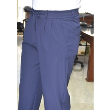 Manjogger Pleli Baggi Gofre Jogger Pantolon Siyah