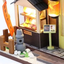 Gudoqi 1:24 Ölçekli Dıy Minyatür Dollhouse Seti Japon Mağaza