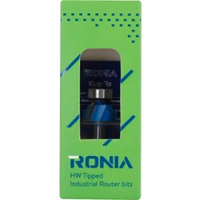 Ronia Ahşap Freze Bıçağı 05B-19009508  Rulmanlı Balık Sırtı Freze Ucu Sap 6 mm