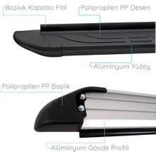 Ehiltek Dacia Sandero Stepway Yan Basamak Seti - Siyah, Faba | Hb (2012-2020)