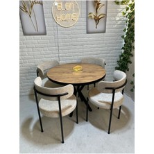Masa Sandalye Takımı 4 Kişilik Yemek Masası Takımı Mutfak Masası Takımı