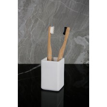 Mermer Desenli Beton Diş Fırçalık