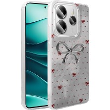 Xiaomi Redmi Note 14 5g Kılıf Kamera Korumalı Figürlü Zore Ponti Silikon Kapak