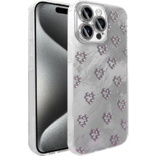 iPhone 15 Pro Kılıf Kamera Korumalı Figürlü Zore Ponti Silikon Kapak