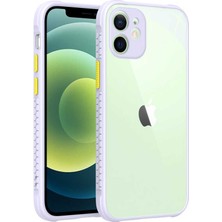 Zore Apple iPhone 12 Uyumlu ​​Kaff Kapak-Mor