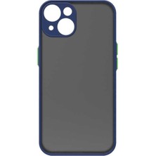 Zore Apple iPhone 14 Uyumlu Hux Kapak-Lacivert