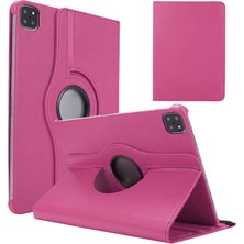 Zore Apple iPad Air 11 2025 M3 Dönebilen Standlı Kılıf - Pembe