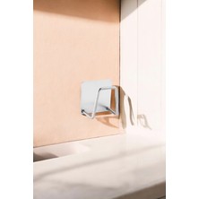 Yapışkanlı Paslanmaz Çelik Askı Çok Amaçlı Pratik Mutfak Banyo Içi Kullanışlı Drenaj Askılığı