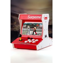 Supreme Çift Arcade Kol 10INÇ Çift Ekran 3000+ Oyunlu Retro Arcade Atari Old School - Street Fight