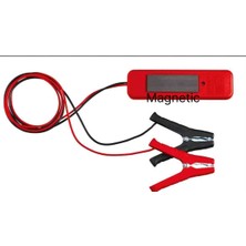 Pil Ölçer cihazı Alternator Araç Pil 6-12 V Tester Gösterisi Alternatör LED Araba Motor makinesi tanıtıcı Lamba